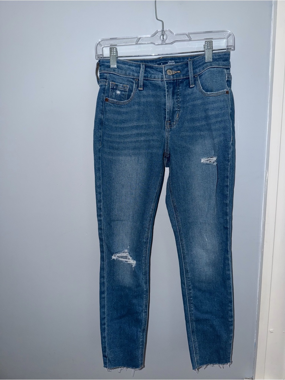 Old Navy High-Rise Rockstar Super Skinny Jeans Women’s 2 Petite NWOT